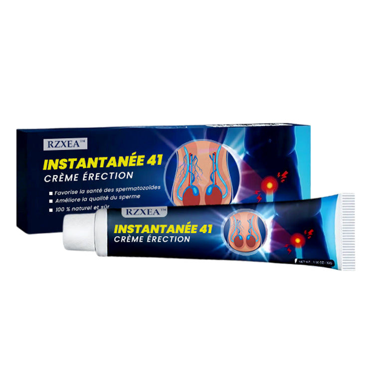 đ„RZXEAâą CrĂšme Ă©rection InstantanĂ©e 41 - Solution Rapide pour AmĂ©liorer la FermetĂ© et la Performance đ„