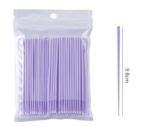 Dobshow® Coton-tiges jetables nano ultra-fins pour le maquillage des cils