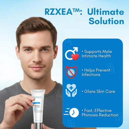 RZXEA™ Gel d'Élasticité du Prépuce : Retrouvez votre longueur d'avance, relancez votre vitalité.