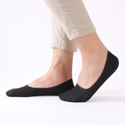 Chaussettes respirantes en soie glacée (Lot de 3)