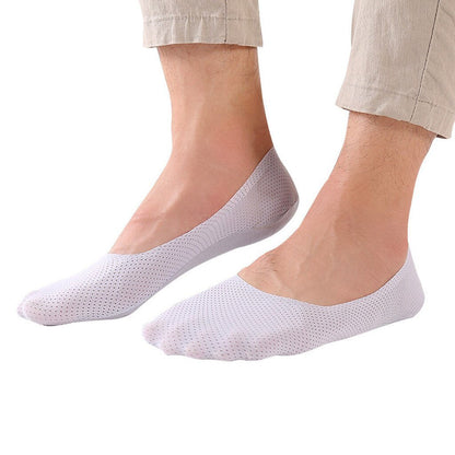 Chaussettes respirantes en soie glacée (Lot de 3)