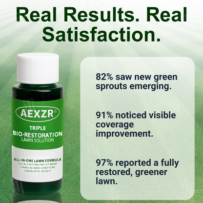 ⚡AEXZR® Solution de Bio-Restauration Triple pour Pelouse