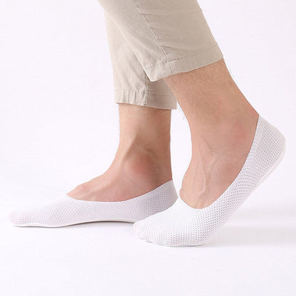 Chaussettes respirantes en soie glacée (Lot de 3)