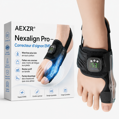 AEXZR® Nexalign Pro — Correcteur d'oignon EMS
