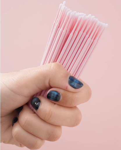 Dobshow® Coton-tiges jetables nano ultra-fins pour le maquillage des cils