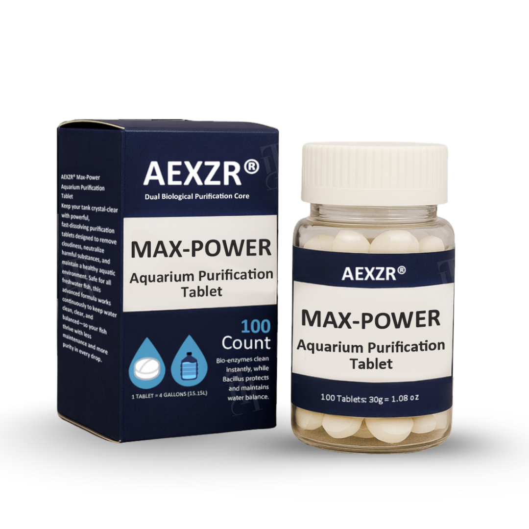 ⚡Limited Stock!!! AEXZR® Max-Power Aquarium Purification Tablet