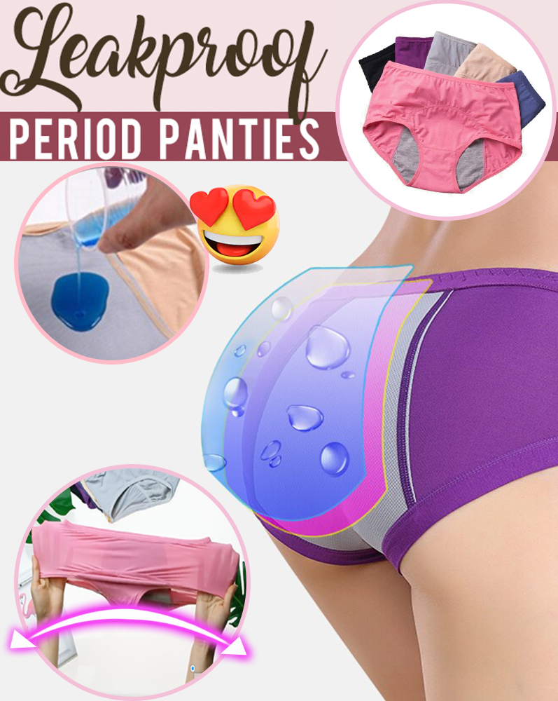 Culottes menstruelles étanches (Lot de 3)