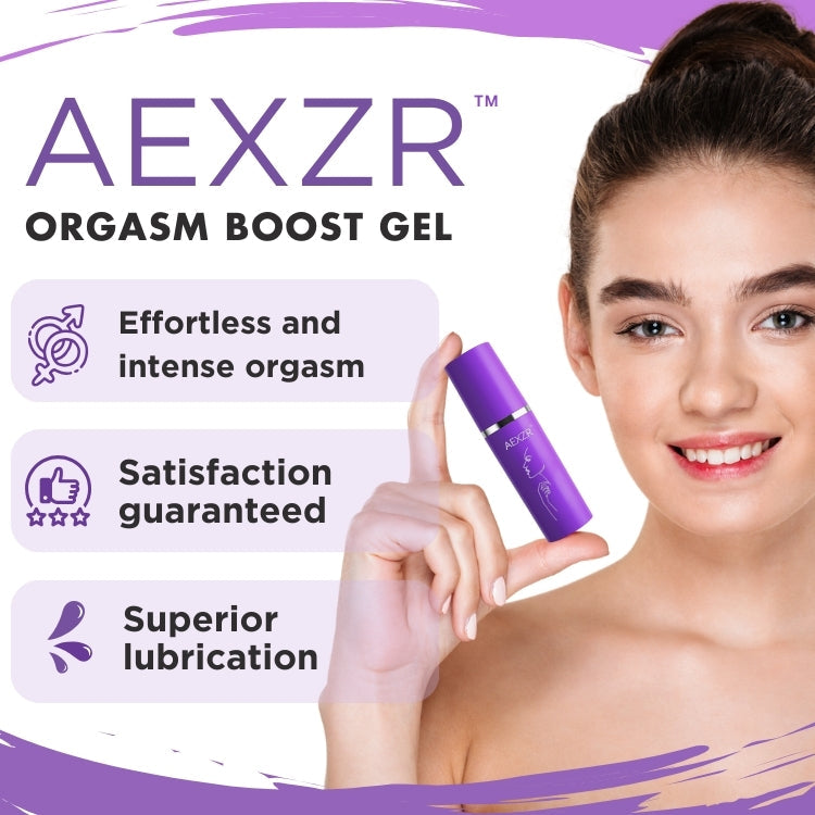 AEXZR™ Gel Booster d'Orgasme