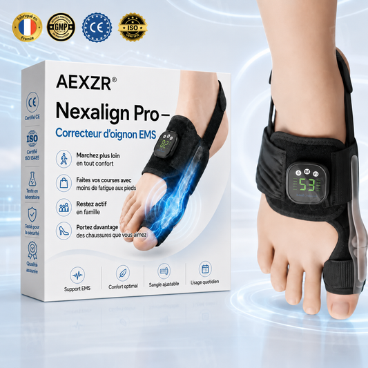 AEXZR® Nexalign Pro — Correcteur d'oignon EMS