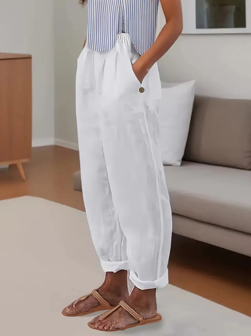 Sfrcord® Minimalist Solid Versatile Pants