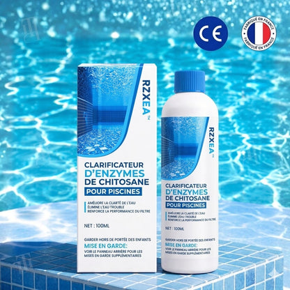 🏆 Système professionnel Chitosane‑Enzyme RZXEA™ : nettoyage à triple action pour une expérience de baignade de niveau professionnel 🛡️