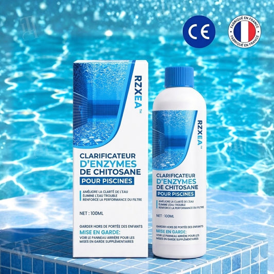 🏆 Système professionnel Chitosane‑Enzyme RZXEA™ : nettoyage à triple action pour une expérience de baignade de niveau professionnel 🛡️