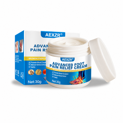 ✅⭐Boutique Officielle : AEXZR® Avancé Pied Douleur Soulagement Crème - Rapide Soulagement pour Brûlure, Picotement & Matin Talon Douleur