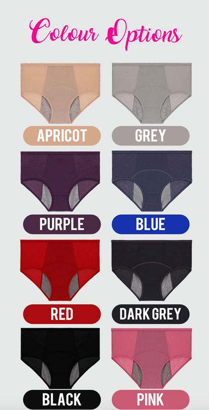Culottes menstruelles étanches (Lot de 3)